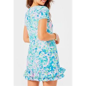 Lilly Pulitzer Masey Romper in Multi Dream Team Size 14